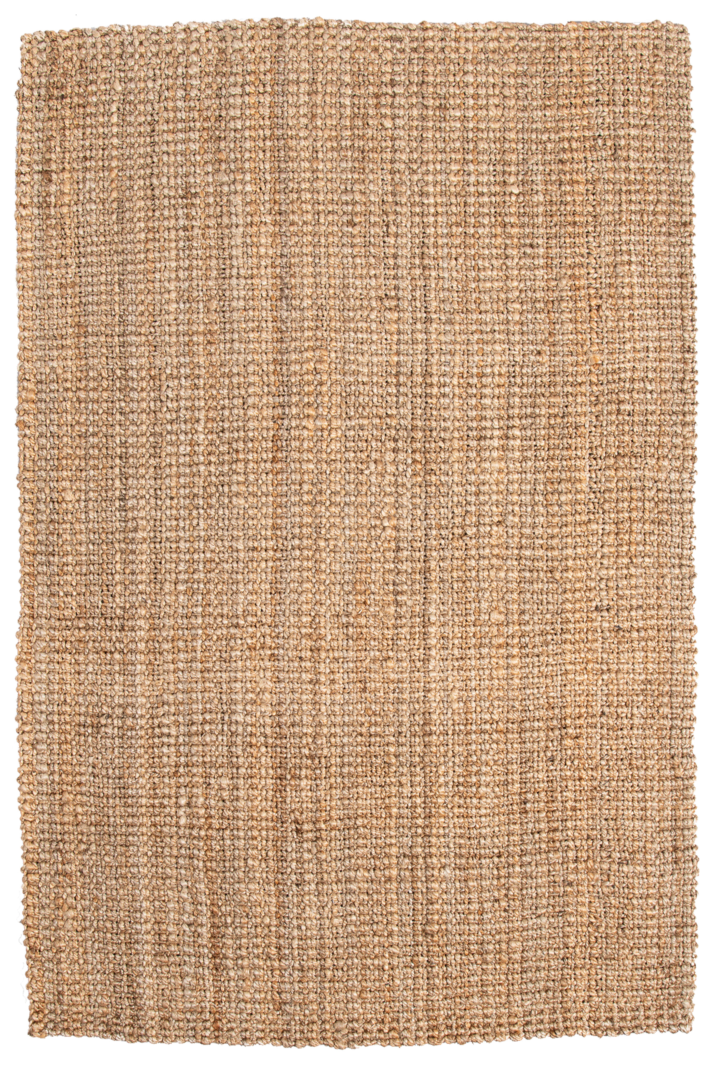 Dakota Fields Solid Neutral Area Rug - Handwoven, Natural Fibre, Soft ...