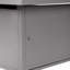Carin X 36 po Table foyer au propane en aluminium, perles de verre, deux couvercles, couvercle, 55 000 BTU au fini gris-228287868