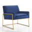 Fauteuil en polyester de 29,5 po Milano-1086208674