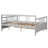 Gray Daybed With Two Practical Drawers - Solid Wood For A Neat Living Room Full Size Drawers, Made From Structure-1186587709