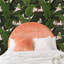 Aada Pink Banana Leaves Wallpaper