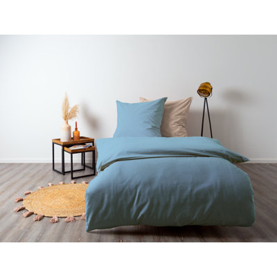 Aristeu Solid Colour Duvet Cover Set with Pillowcases