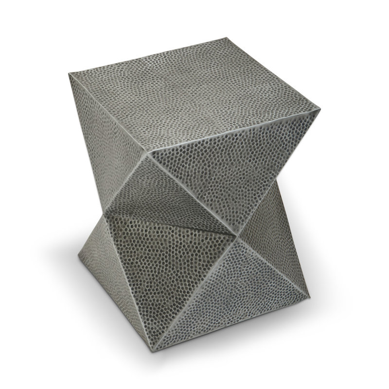 Aroha Stainless Steel Accent Stool
