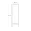 Miroirs pleine longueur rectangulaires en bois massif
