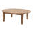 Table de conversation d'extérieur en teck de 52 po