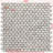 12" x 12" Marble Brick Joint Mosaic Wall & Floor Tile