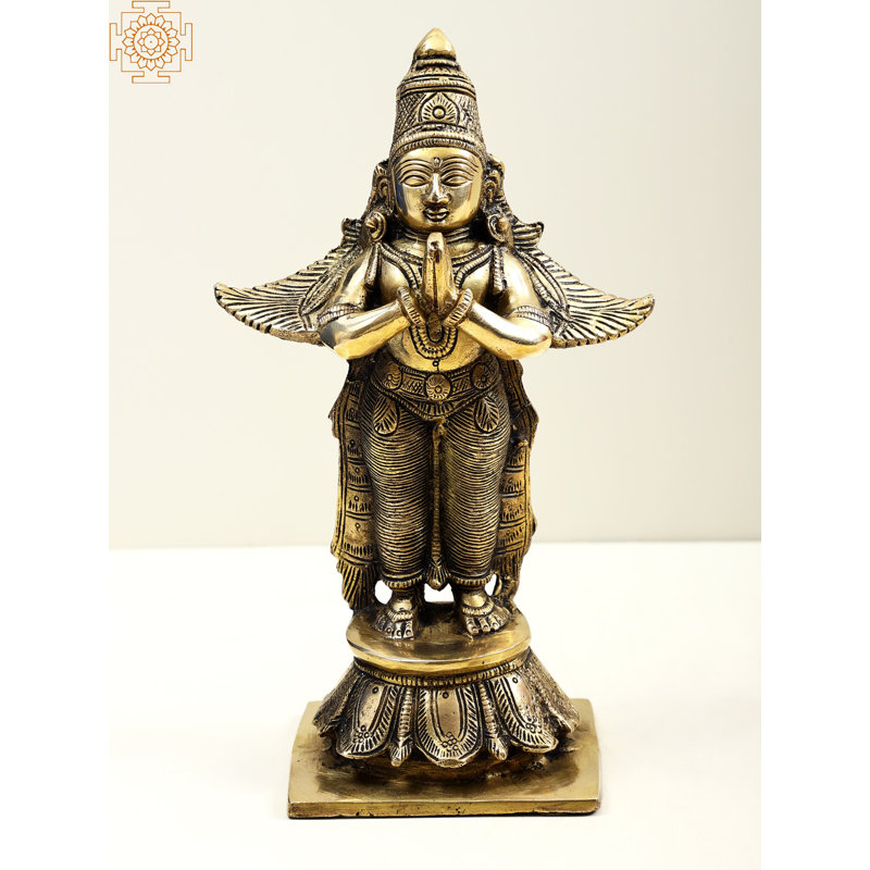 Figurine debout Namaskara Garuda