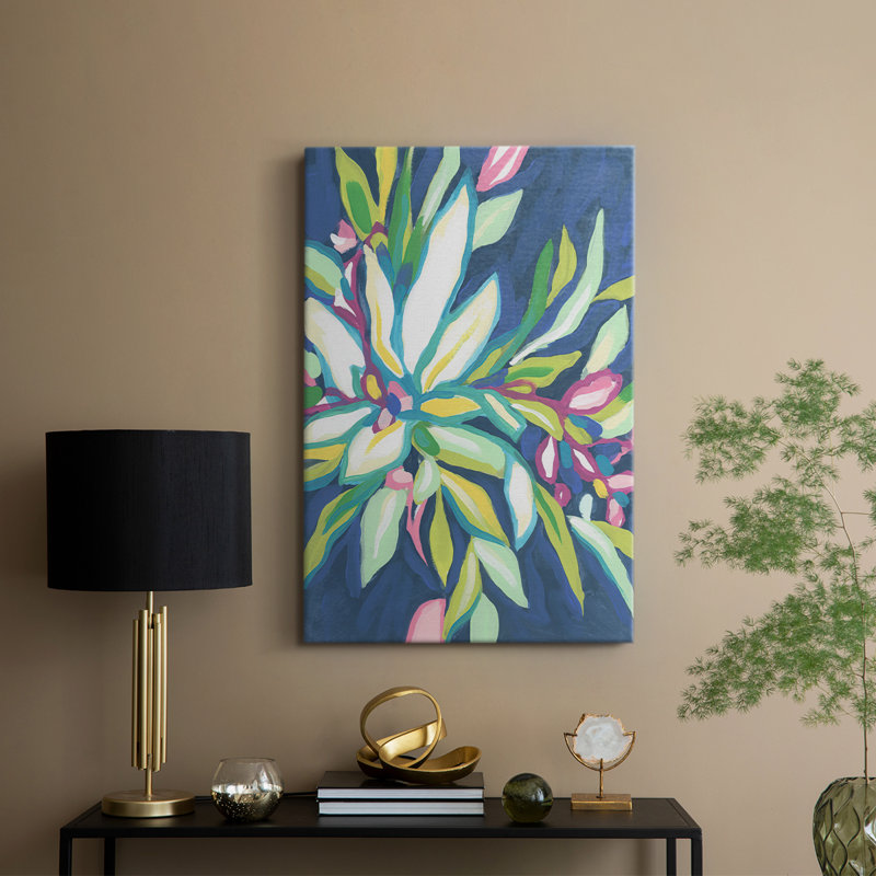 Blue Tropics I - galerie sur mesure, H 12 po x l 8 po