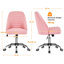 Modern Office Chair with Silver Chrome Base-1621215514