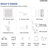Thermostatic Dual Showerheads System, Ceiling Mount 12" LED Rainfall Shower Faucet with 6" Shower Head, Handheld Spray-89831846