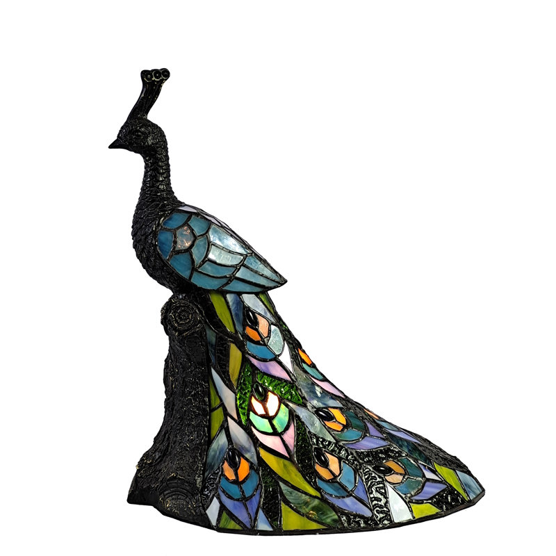 Lampe de table 15,5 po Websterville, Vert