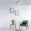 Vox 5 - Blade Indoor/Outdoor Smart Flush Mount Ceiling Fan with Remote Control and LED Light Kit-32650283-32650281