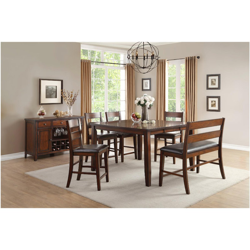 Brouwer Faux Leather Upholstered Bench
