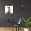  «Fluffy Hare» par Elle Media Group, art mural en verre acrylique, 24 po x 24 po-172287717