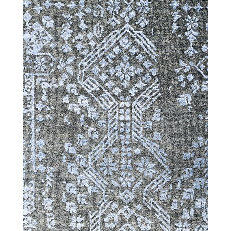 Overdyed One-of-a-Kind 8' 1" X 10' 1" Hand Knotted Area Rug