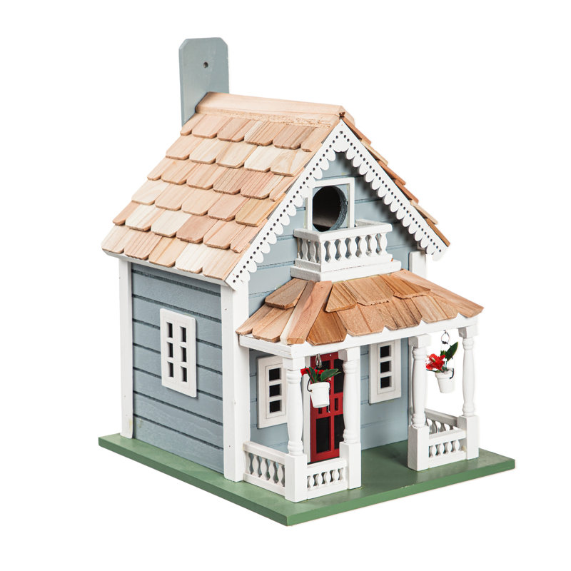 Maison d'oiseaux 9 po x 7,5 po x 9,8 po Aadit