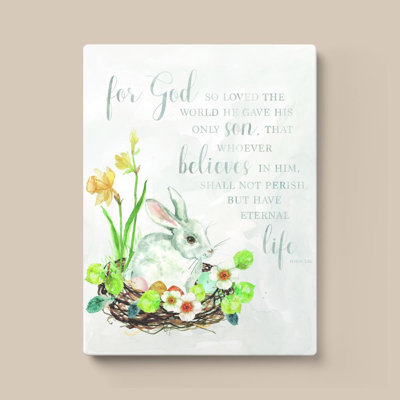 For God Believes par Carol Robinson - Impression sur toile