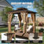 Pavillon de jardin en aluminium-110997366