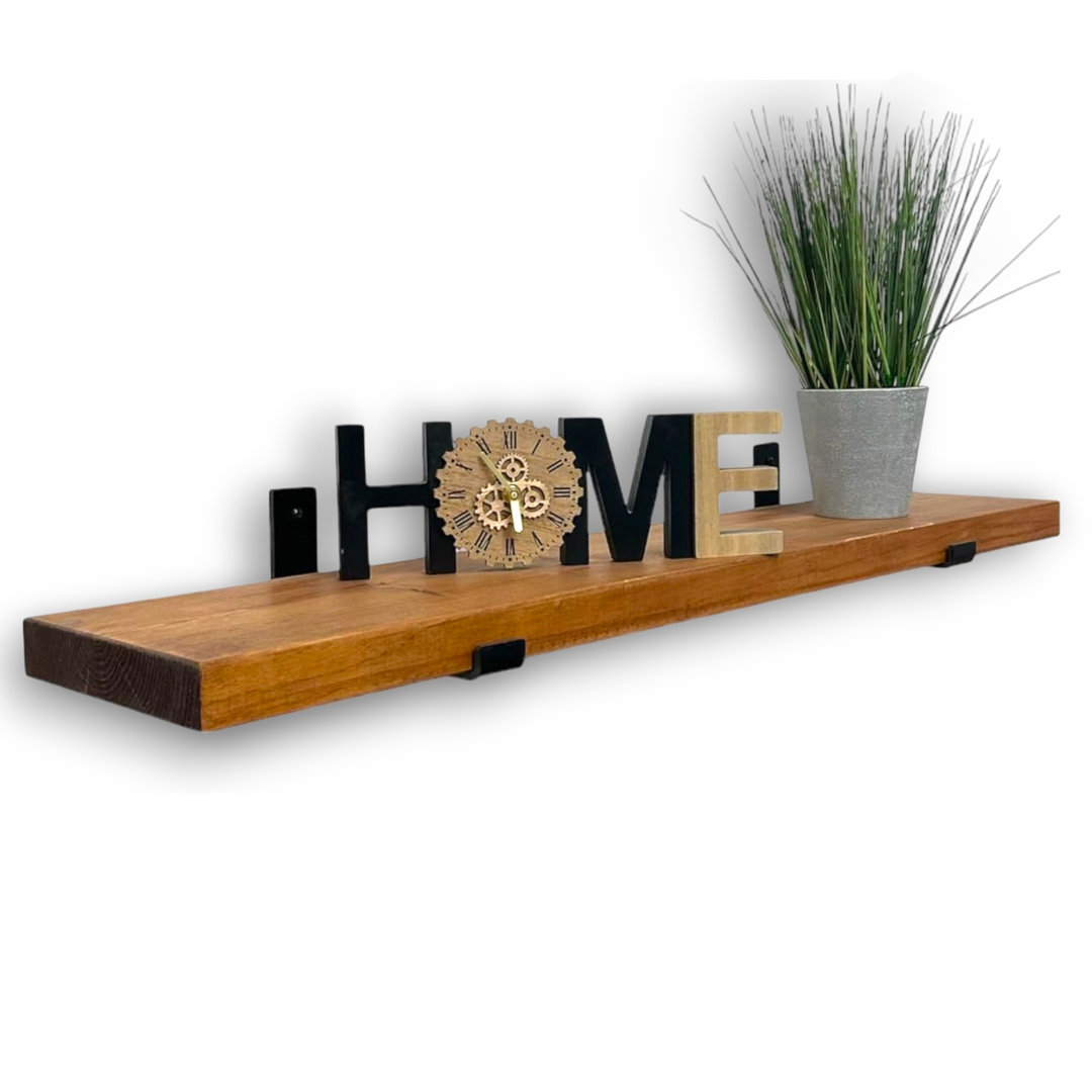 Beyerville Wooden Shelf Handcrafted Wall-Mounted, Handmade Decorative Kitchen, Living Room Decor