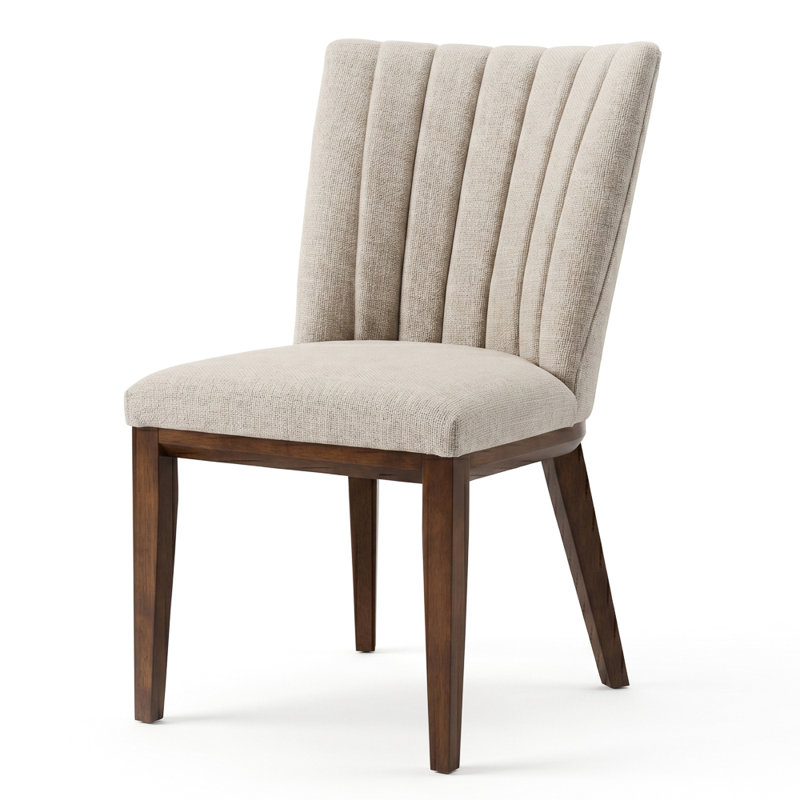 Chaise d'appoint Keyonn, Beige