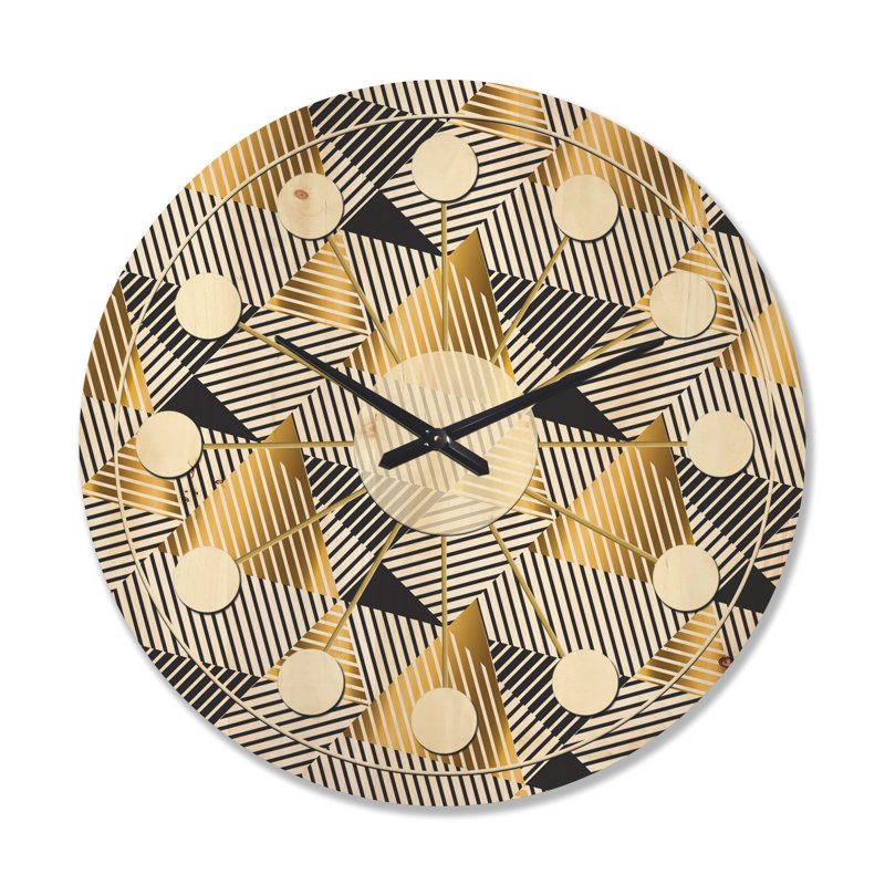 Horloge murale Luxury Waves VI, Très grand