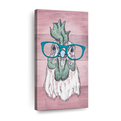«Four Eyed Chicken» sur toile