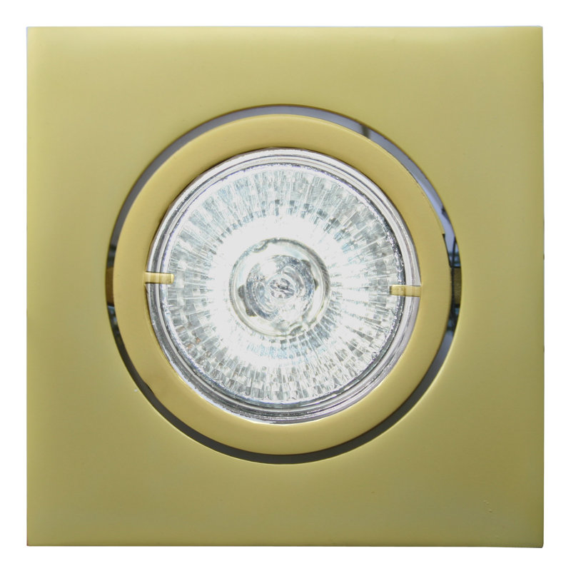 6.8cm Recessed Light, Matt gold