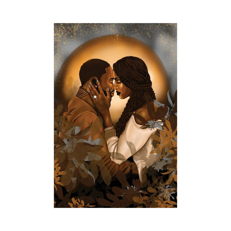 Unconditional par Poetic Illustrated - reproduction d'art sur toile tendue, H 18 po x l 12 po x 1,5 po