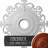 Endurathane Orleans Ceiling Medallion, 38 3/8"OD x 6 5/8"ID x 2 7/8"P (Fits Canopies up to 8 1/4"), Hand-Painted Firebrick Finish-28582867