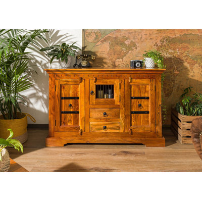 Oxford Solid Wood 130cm W 2 - Drawer Chest of Drawers