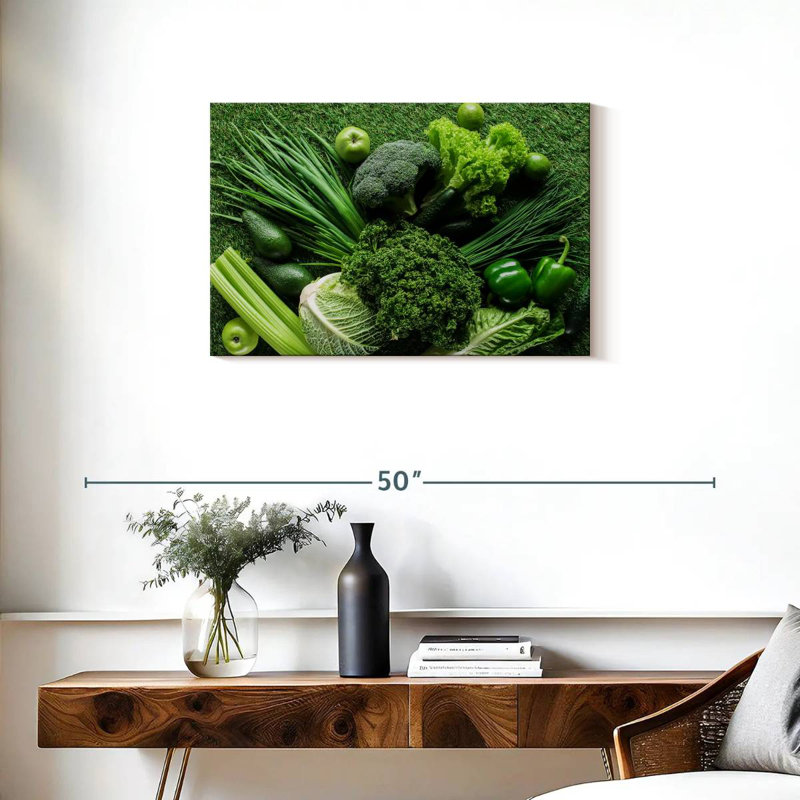 Yarlin Green Diet, 20" H x 30" W