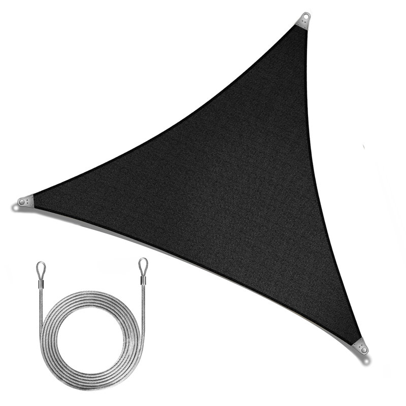 Voile avec corde Royal Super, Noir, 30 pi x 30 pi x 30 pi