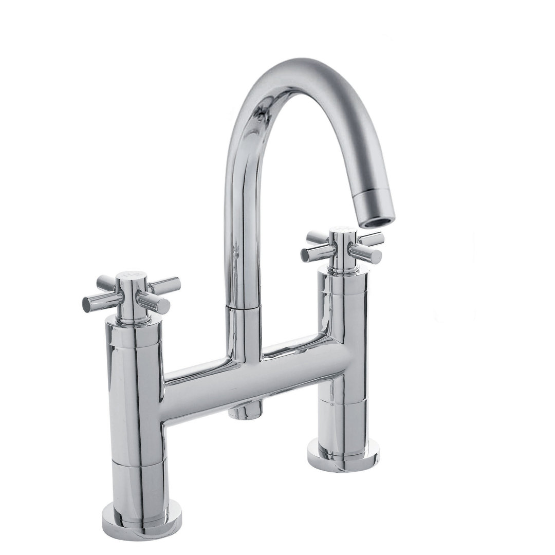 Tec 2 Handle Deck Bath Faucet Bath Filler