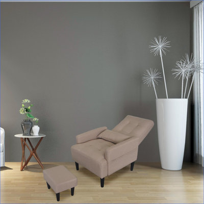 Chaise d'appoint en velours côtelé Classic