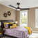 Ceiling Fan with Lights Remote Control, 42-Inch, Silent DC Motor, 6 Speed, Dimmable LED Light, 3-Blades