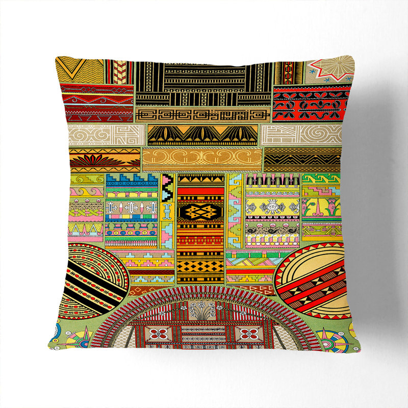 Square Throw Cushion, 55cm H x 55cm W x 20cm D, Stone