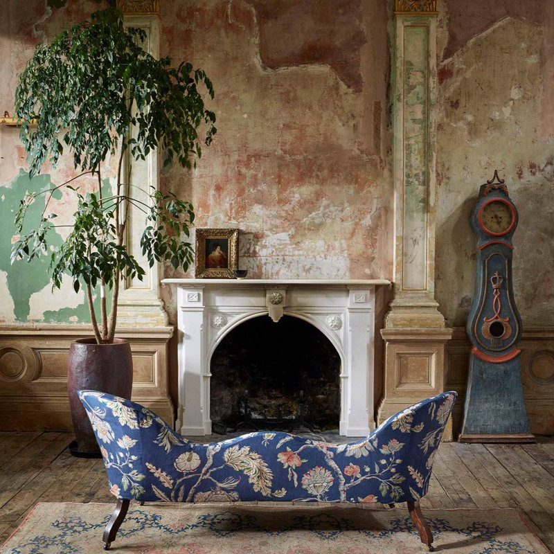 Copes Trail Fabric, Como Blue