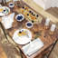 Pamella Metal Base Dining Table