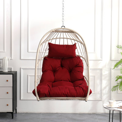 Chaise suspendue en rotin pour l'extérieur PE