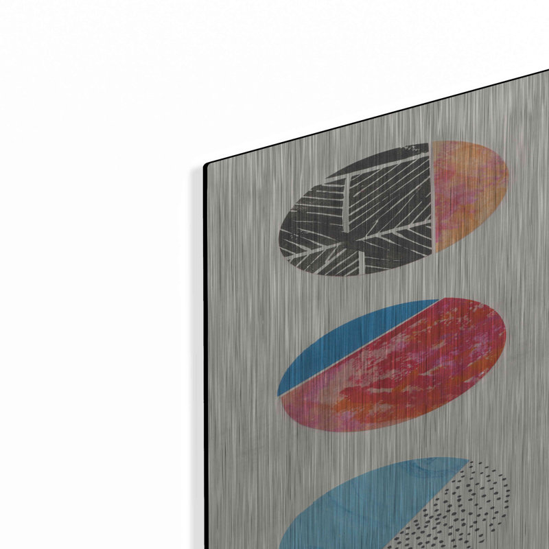 Art mural en métal Corrigan Studio® «Repetition I» par Courtney Prahl, H 36 po x l 24 po