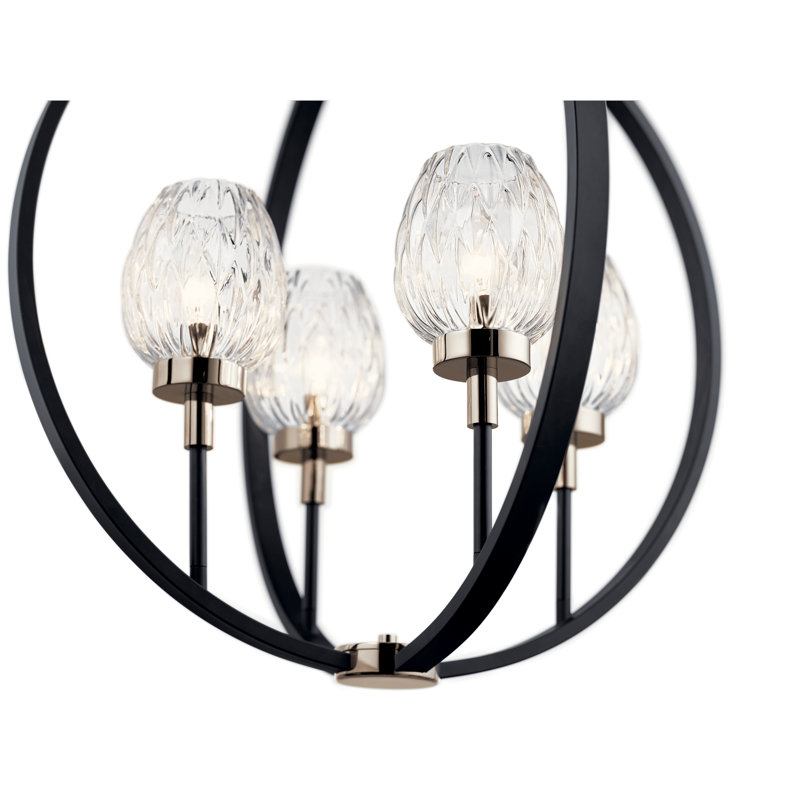 4 - Light Globe Chandelier