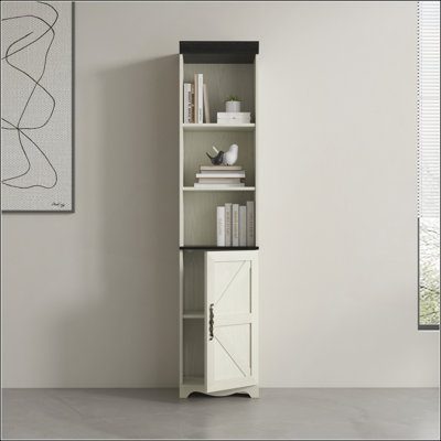 Armoire cubique autoportante avec 5 tablettes