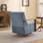 Ynes 30.8" Wide Upholstered Swivel Armchair-820767328