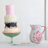  Floral Stoneware Pitcher With Handle