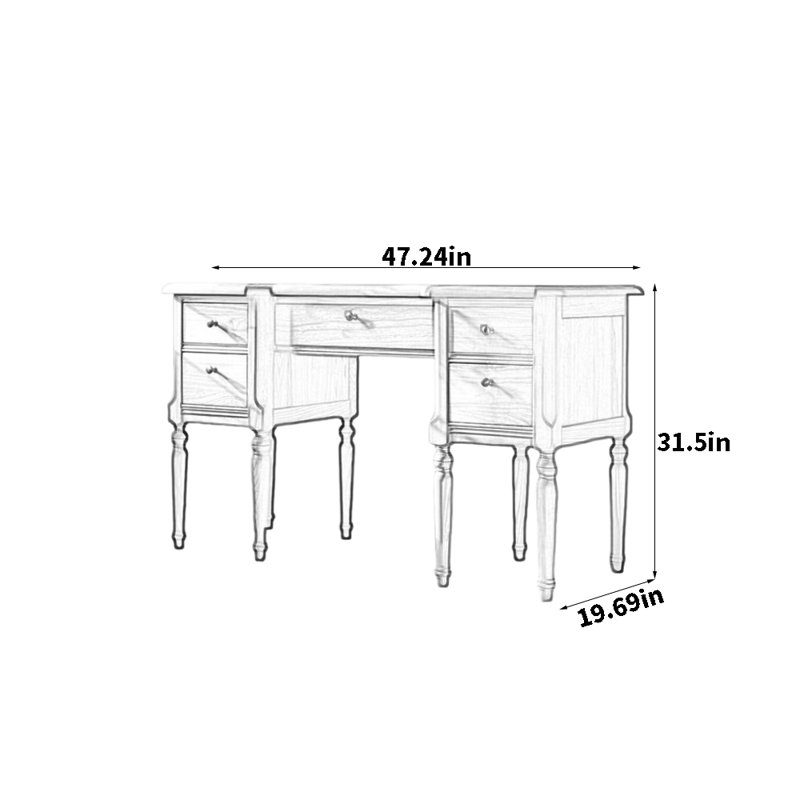 Commode rétro multi-tiroirs