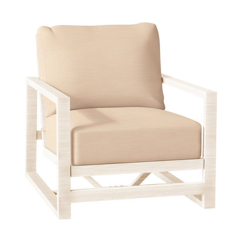 Méridienne Avondale, Sans bourrure + bourre standard, Rollo dentelle, Craie