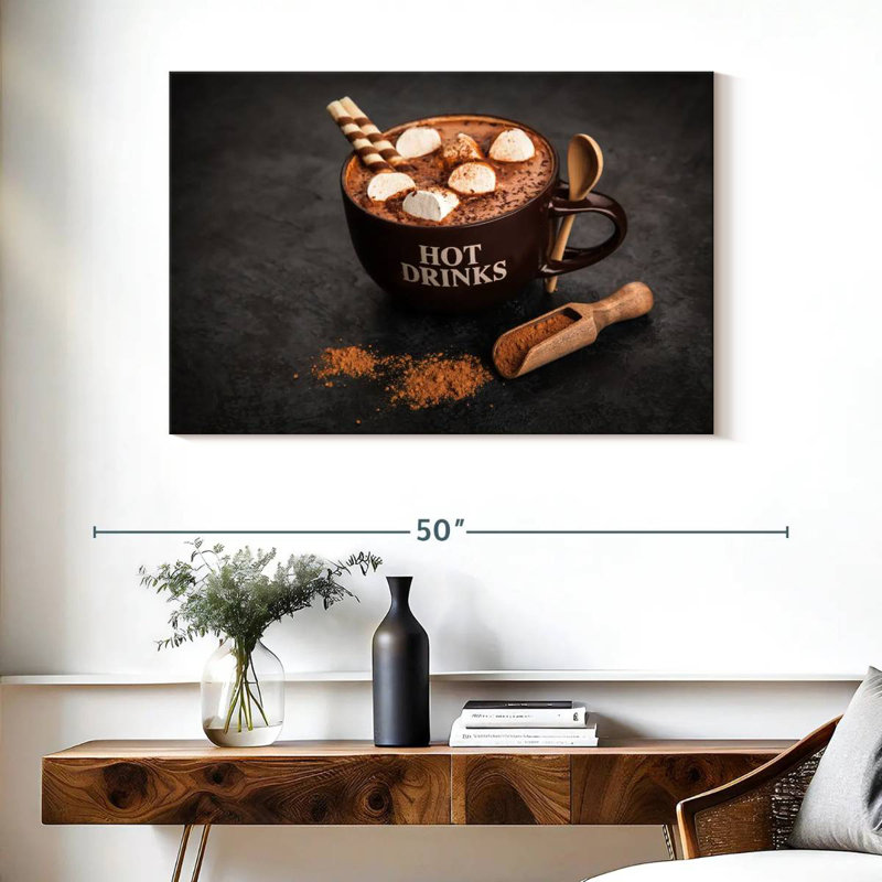 Yarlin Hot Cocoa, 26" H x 39" W