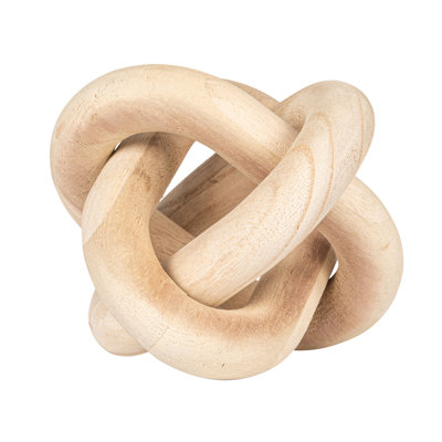 Maille décorative en bois de pin rustique Gwennie