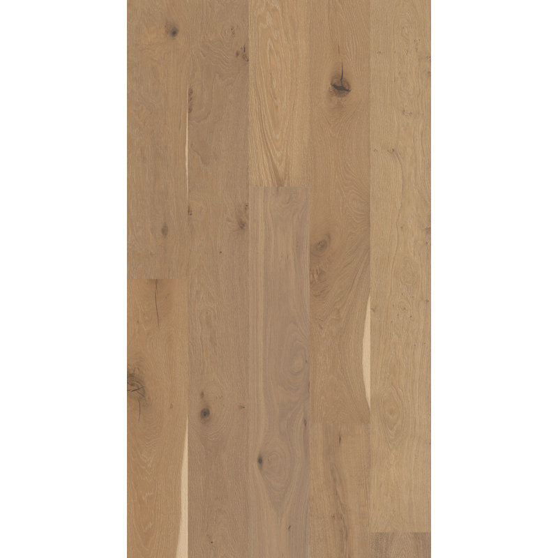 Parquet en bois d'ingénierie brossé filaire, Brun clair