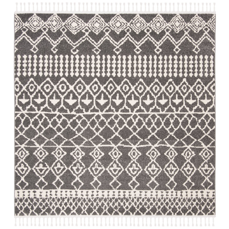Hamilton Performance Geometric Rug, Square 6'7"